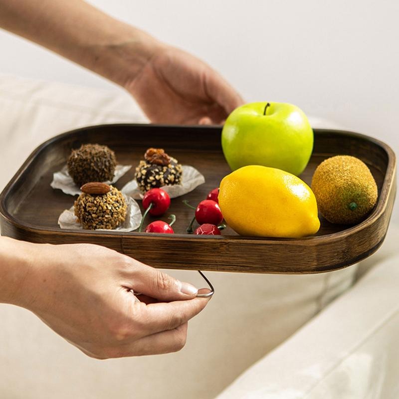 “Bamboo Clip-On Tray Table